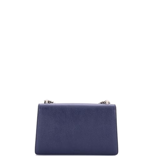 Pre-Loved Dionysus Bag Leather Small, Blue3