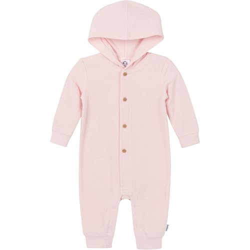 Image of Gerber Baby Girls' Baby Boys' Hooded Romper