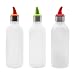 Cabilock 3 Pz Condimento Spremere La Bottiglia Spremere Spremere La Bottiglia Marmellata Spremere Le Bottiglie Distributore di Cibo per Salsa Marmellata di Aceto di Olio (Colore Casuale)