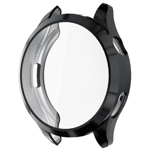 [LUNBER-ARMOR] For Xiaomi Watch 5 �P�[�X �J�o�[ ���b�L/�N���A �t���ی� �t�B������� �ی�P�[�X/�J�o�[ For ���� �V���I�~ �E�H�b�`5 Watch5 TPU(�u���b�N)