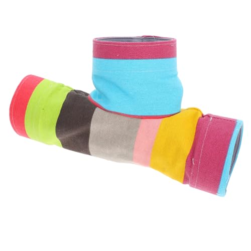 TOYANDONA Hamster Tunnel Maze Toy Small Animal Play Tunnel Hamster Tube Set Pet Tube Toy for Squirrels Ferrets