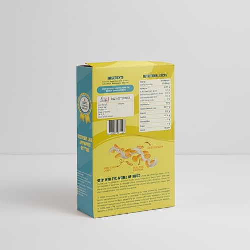 Image of Dr. Gluten RIDDZ Original Crunchy Corn Flakes Pack of 2 (400 gms Each) | Gluten Free & Wheat Free | High in Dietary Fiber, Iron & Vitamins | Vegan | No Added Colours & Flavours | Breakfast Cereal