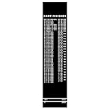 Dart-Bodenmatte, schützender Teppich, Wurflinien-Pad, 300 x 34 cm, rutschfester Landezonen-Teppich, tragbarer Spielzimmer-Bodenschutz, stabile Dart-Übungs-Bodenmatte, Sportclub-Kellerzubehör