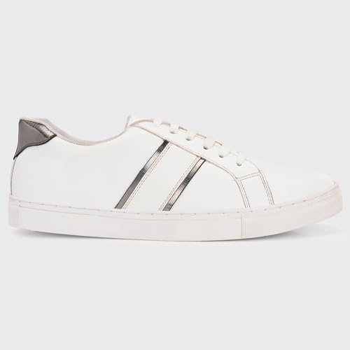 Image of Centrino Womens Sneaker |Sneaker for Women | Stylish Lace-Up Design | Soft Cushioned Insole for Comfort | Lightweight & Breathable | Perfect for Casual Wear (7351)