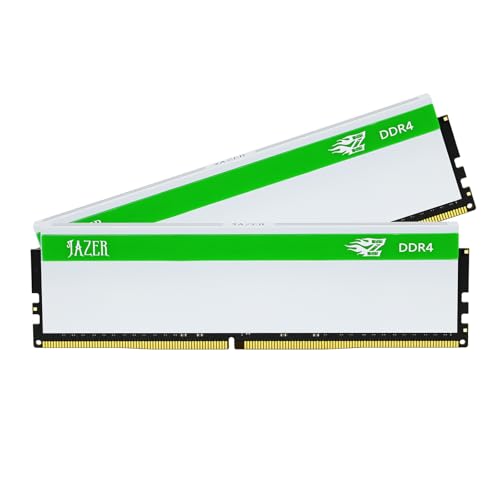 JAZER DDR4 RAM 32GB (2x16GB) 3200MHz CL18 1.35V Memoria de Ordenador de Sobremesa