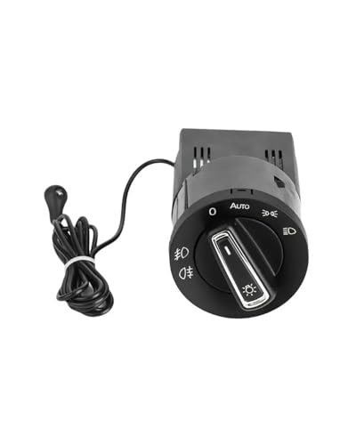 Car Headlight Switch for Passat Car Headlight Switch Control Button Bright Automatic Sensing Easy to Replace 3BD941531(A)(A)
