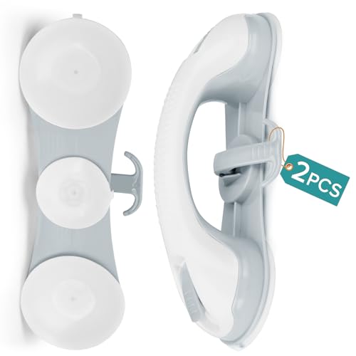 Barres d'appui de douche en acier inoxydable pour sécurité senior - 2