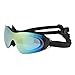 SPYMINNPOO Swimming Goggles, Anti Fog Silicagel Swim Glasses with PC Mirror Unisex Swimming Goggles (Black