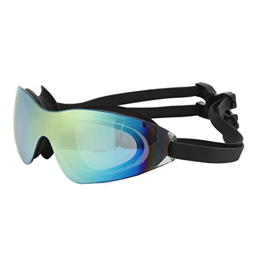 ZAWELIYO Anti-Fog No Leaking Swim Goggles for Adults Silicone & PC Mirror Adjustable Strap Wide Vision Swimming Glasses Unisex for Pool Diving and Outdoor Water Sports - Image 2