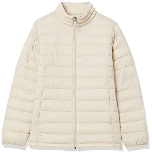 Image of Amazon Essentials Women's Lightweight Long-Sleeve Water-Resistant Packable Puffer Jacket (Available in Plus Size)