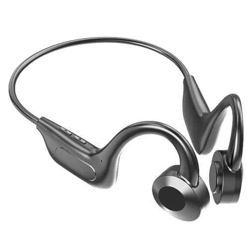 OSALADI Auriculares y Diseño Cómodo Inalámbricos de Conducción Ósea 5.1 Tecnología de Conducción Ósea para Deporte para Correr y Gimnasio