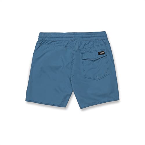 Image of Volcom Boys Lido Solid Trunk Aged Indigo M