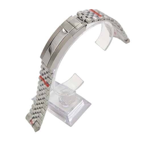 Bracciale Jubilee 904L compatibile con Rolex Sub GMT Yacht Daytona da 20 mm, cinturino di lusso, parti di ricambio, accessori