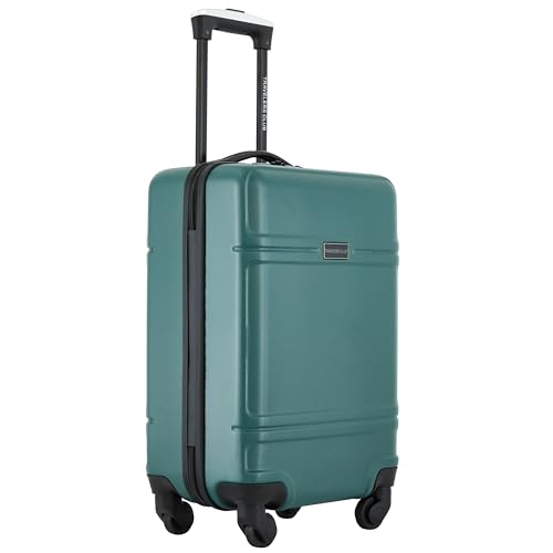 Image of Travelers Club Skyline 22 inch Carry-On Spinner Luggage, Rain Forest