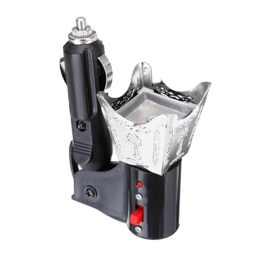 Baoblaze Elektrischer Weihrauchbrenner fürs Auto, elektrischer Räuchergefäß, Zigarettenanzünder, Autozubehör, Bakhoor-Brenner im orientalischen Stil, Silber Baoblaze Elektrischer Weihrauchbrenner fürs Auto, elektrischer Räuchergefäß, Zigarettenanzünder, Autozubehör, Bakhoor-Brenner im orientalischen Stil, Silber