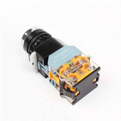 Interrupteur de pression lumineux vert pour commande machine 220V - 5