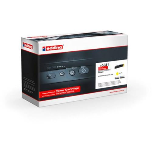 Toner edding EDD-5031 jaune de 2800 pages pour remplacer votre cartouche Kyocera TK-580Y