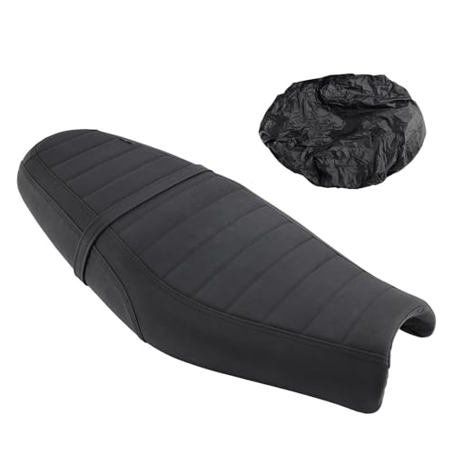 Moto siège pour Triumph Street Twin selle passager avant et arrière noir
