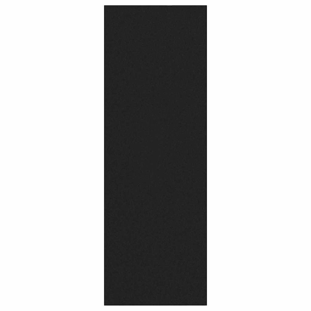 Fußmatte Schwarz 120x350 cm Polyamid Sauberlaufmatte Flur