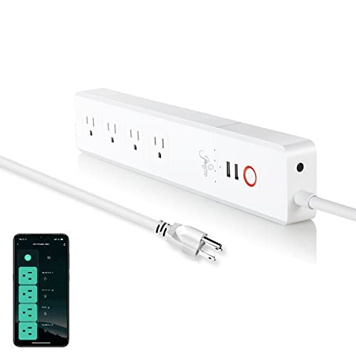 Jinvoo ZigBee Smart Power Strip Surge Protector main view