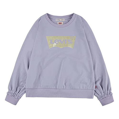 Levi's Lvg Raglan Crew Sweatshirt 4ee399 rose pour fille en coton doux