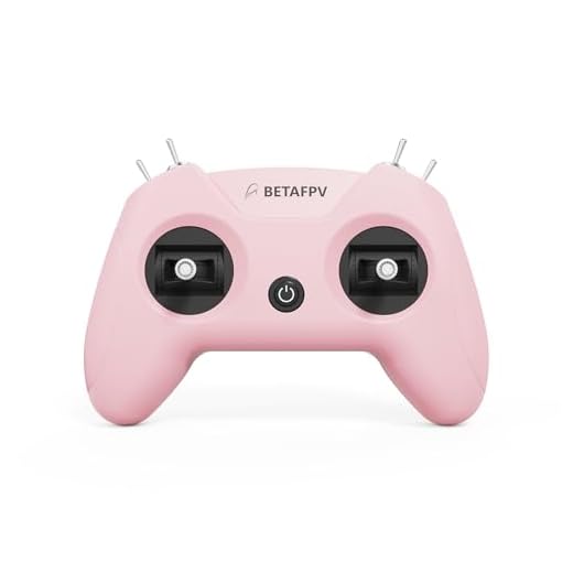BETAFPV LiteRadio 2 SIM Drone Flight Simulator Controller for FPV Beginner Pilots Training, Support Most Systems Platforms like DRL/Uncrashed/VelociDrone/Phoenix RC/TryP/Aerofly RC 8 - Mode 2/Pink
