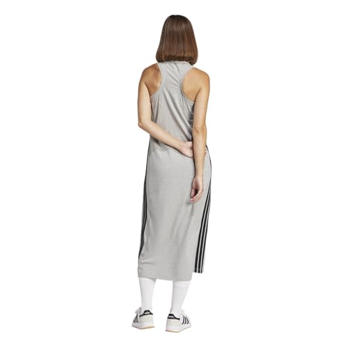 adidas Women's Essentials 3-Stripes Long Racerback Dress4