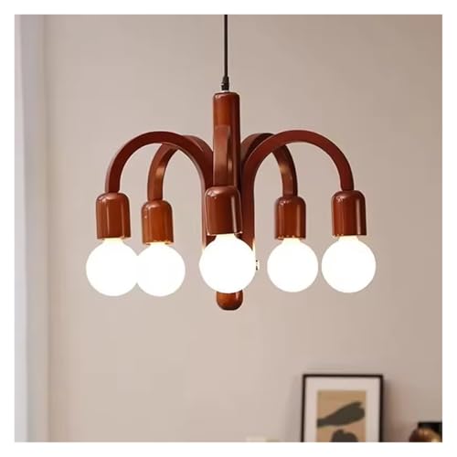 Nordic Retro Wooden & Glass Personalized Chaner for Nursery, Childroom,