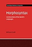 Morphosyntax (Cambridge Textbooks in Linguistics)