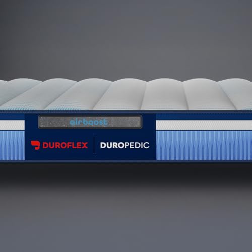 Image of Duroflex Duropedic Airboost 3.6 Mattress |3X Breathable |30% Deeper Sleep |Firm Orthopedic Mattress with Neo Latex Plush Top |NHA Approved |Single Size Bed Mattress |7 Years Warranty (75x30x6 Inch)