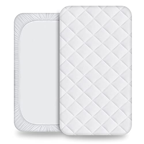 Crib Mattress Protector, Waterproof Pad Cover for 52