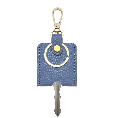 Image of Leather Key Sleeve, Broken Car Key Loop Replacement, Stylish Key Cover for Women Men