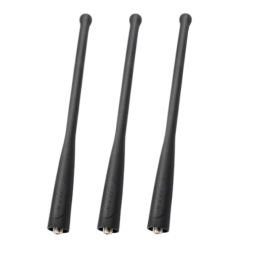 Accessoryway 3Pack 160-174 MHz GPS/VHF PMAD4069A Antenna Compatible for Motorola XPR 6350 XPR 6550 XPR 6580 APX4000 APX6000 APX7000 XiR P8200 XiR-P8268 Two Way Radio (7.0 Inch)