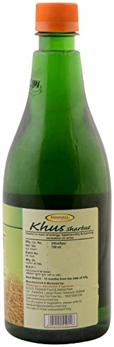 Image of Patanjali Sharbat - Khus 750ml Bottle