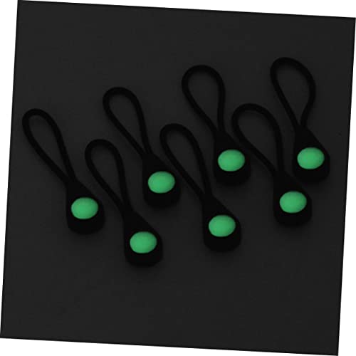 BESPORTBLE 30 Pçs Mochila Zíper Luminoso Puxador Zipadee Zíper De Bota Acessórios Mochila Zíper Tras