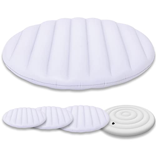 Avenli CleanPlus runde aufblasbare Abdeckung Spa/Whirlpool Thermoabdeckung (125x125x18cm)