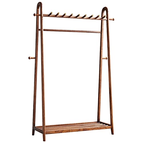 AZNBMNBST Perchero de Pie Perchero con perchero for suelo, dormitorio, hogar sencillo, multifuncional, perchero colgante for ropa, perchero for ropa de interior Perchero para Ropa(80 * 40 * 170cm)