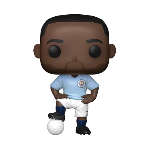 Funko Pop Football: Manchester City - Raheem Sterling, Multicolor