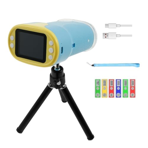 Microscope 1000X pour enfant avec écran LCD 2,0 pouces et kit de lames préparées