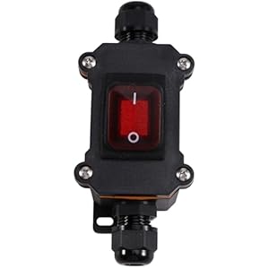 Ujjdwiurgh Wippschalter für Außenbereich