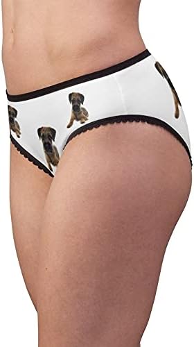 DogsMakeMeHappy Purebred Border Terrier Panties, Purebred Border Terrier Underwear, Briefs, Cotton Briefs