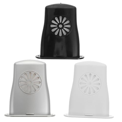 Abaodam 3個サウンドホール加湿器 楽器用湿メンテナンスツール 耐久性プラスチック製 軽量ポータブル設計 ギターのパネル割れ防止対策