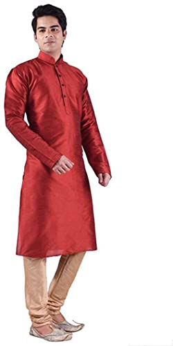 Image of UnM Men's Kurta Churidar Pyjama Set
