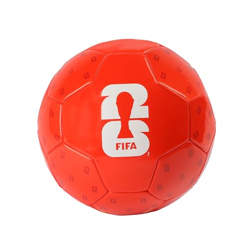 Image of Hamleys FIFA World Cup 2026 Official Licensed Merchandise | Size 5 Football | Classic Red