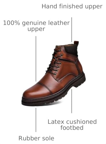 Image of Arkbird Men's Chukka Boots Genuine Leather Ankle Boot for Men Classic Casual Oxford Style Footwear