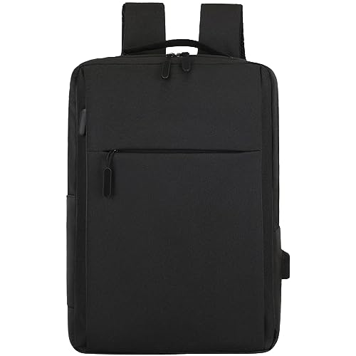 Dress Cici 14 Inch Laptop Backpack for Men with USB Charging Port, Shinny Polyester Entry Level Small Daypack