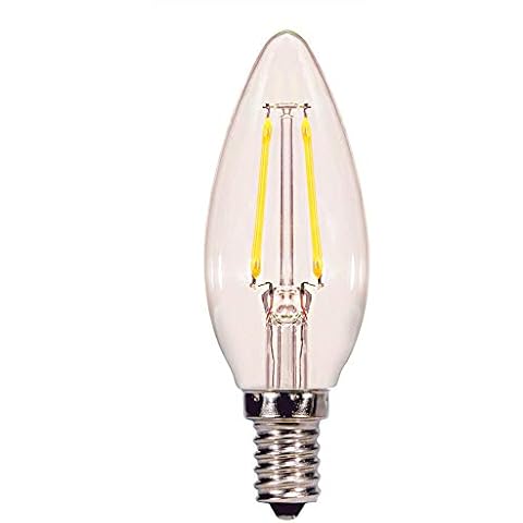 Satco S29920 2.5 vatios B11 LED 6-Pack Cover