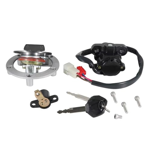 Bouchon réservoir carburant et interrupteur d'allumage FZ1000 kit verrouillage clé moto FZ1