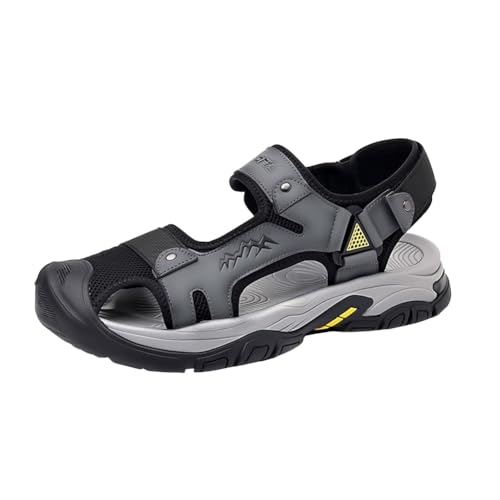 Summer Baotou Sandals Men Non slip Hiking Breathable Outdoor Water wading Sports Leisure Beach Shoes