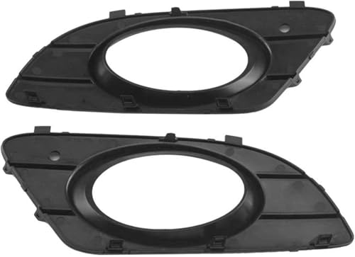 Grille de phare antibrouillard avant pour Mercedes Benz | Cadre de pare-chocs noir
